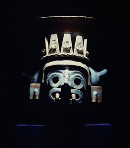 トラコックを代表する火鉢、後期クラシック時代（セラミック） 作： Aztec